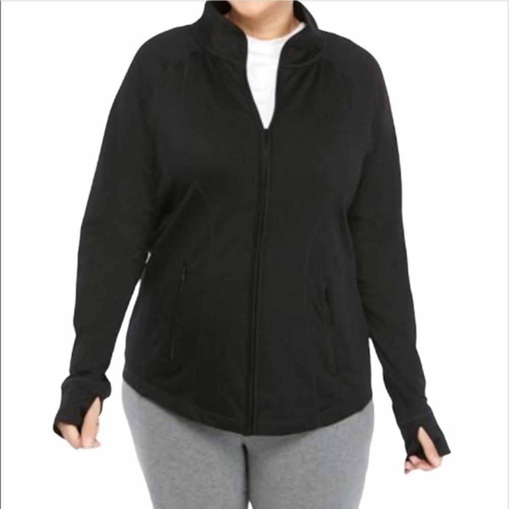 Zelos Black Compression Jacket Gorpcore